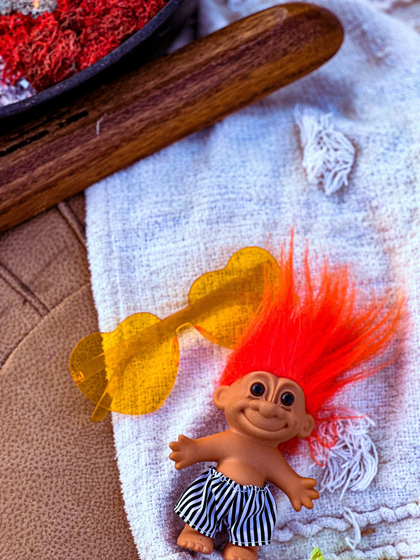 Orange troll, Vintage 1991