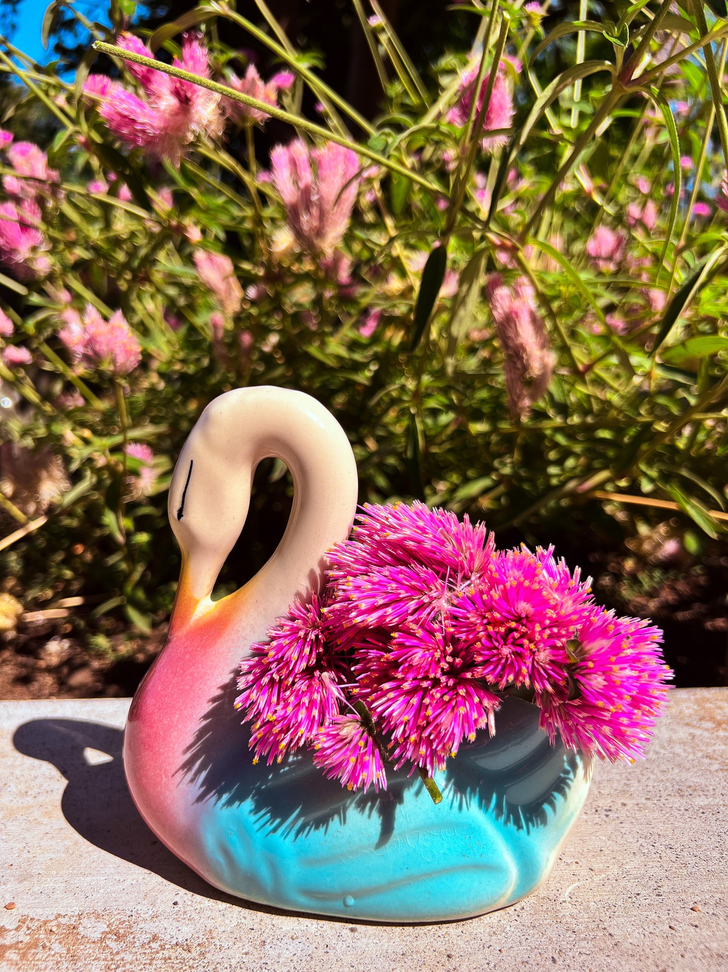 Swan planter