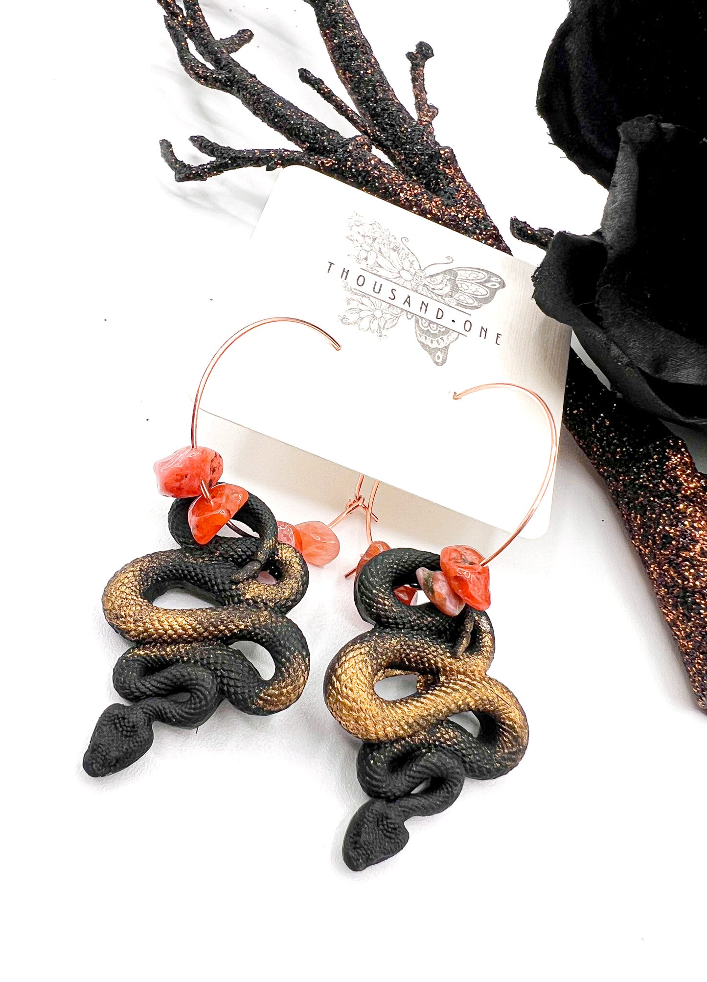Serpentine & Carnelian
