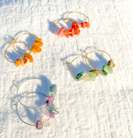 Hoops & Crystals