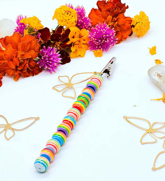 Rainbow flower holder