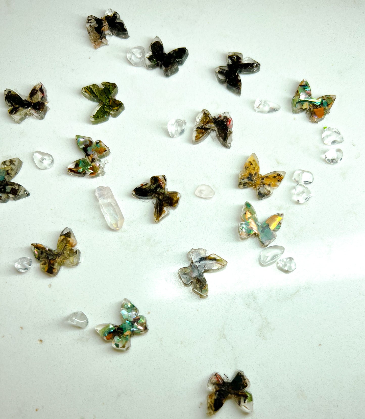 R e a l Butterfly wing studs