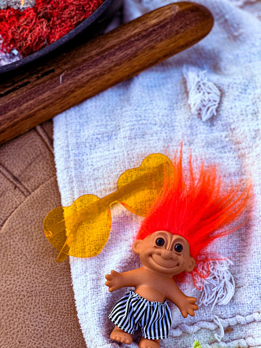 Orange troll, Vintage 1991